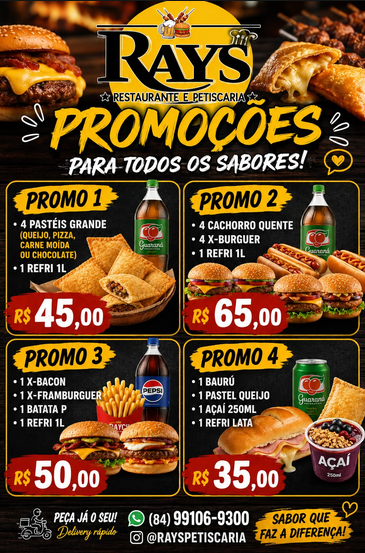 Promoções do Ray's