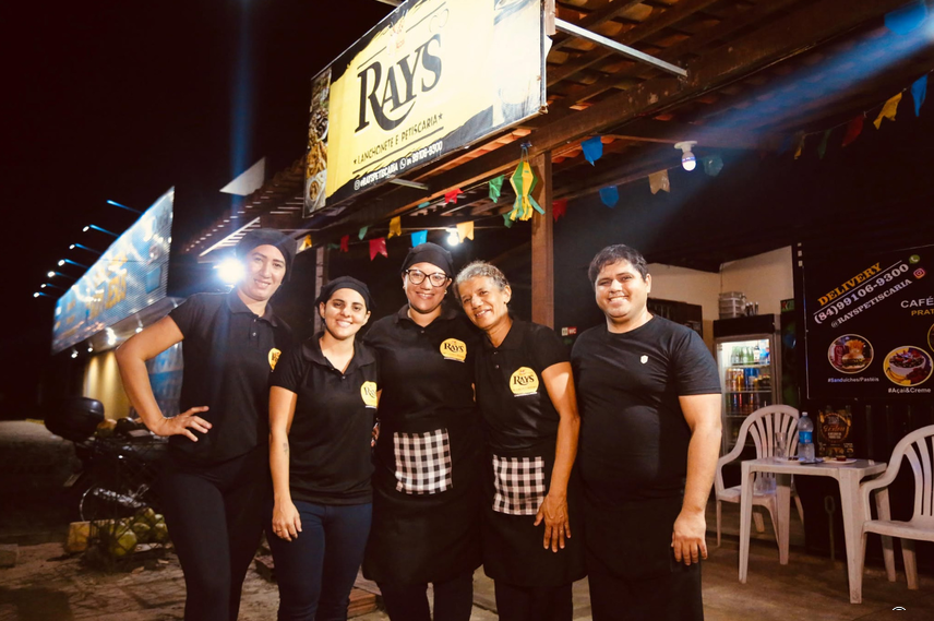 Equipe completa do Ray's reunida