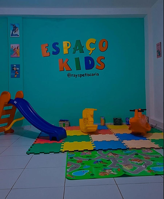 Área infantil do Ray's